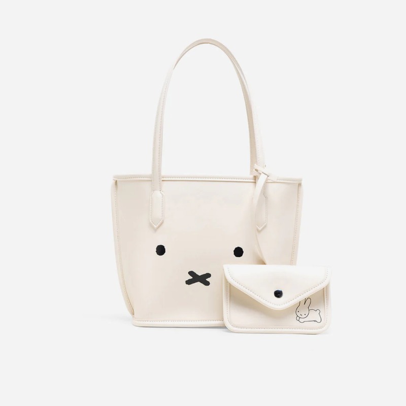 Anime Tote Bag - 2 Pezzi Borsa Tote Serie Miffy