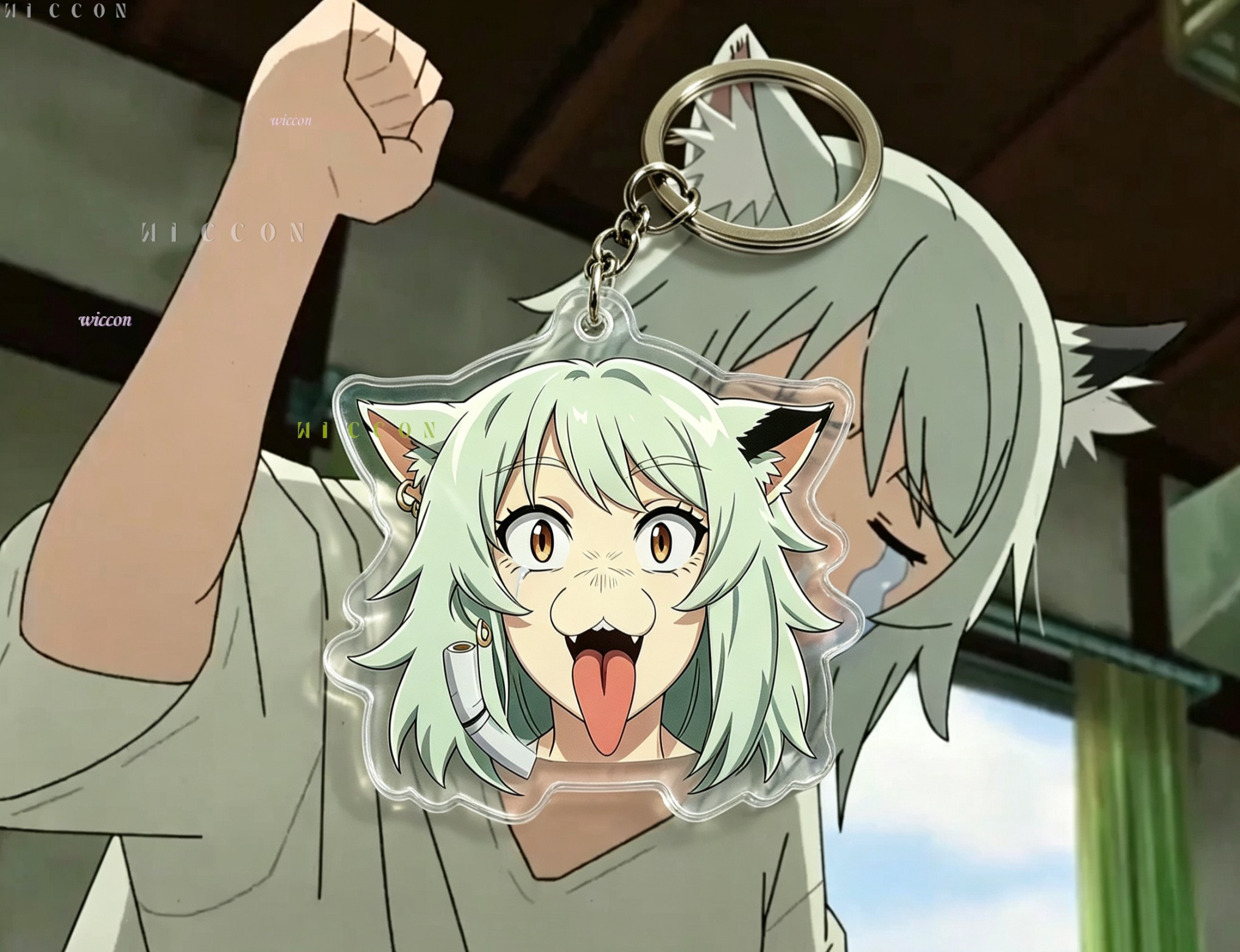 Portachiavi Gatto Chainsmoker  - Anime Tote Bag recensione e prezzo
