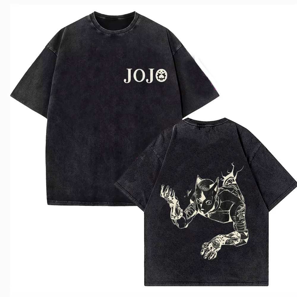 T-shirt vintage lavata da uomo - Jojo Anime Merchandise recensione e prezzo