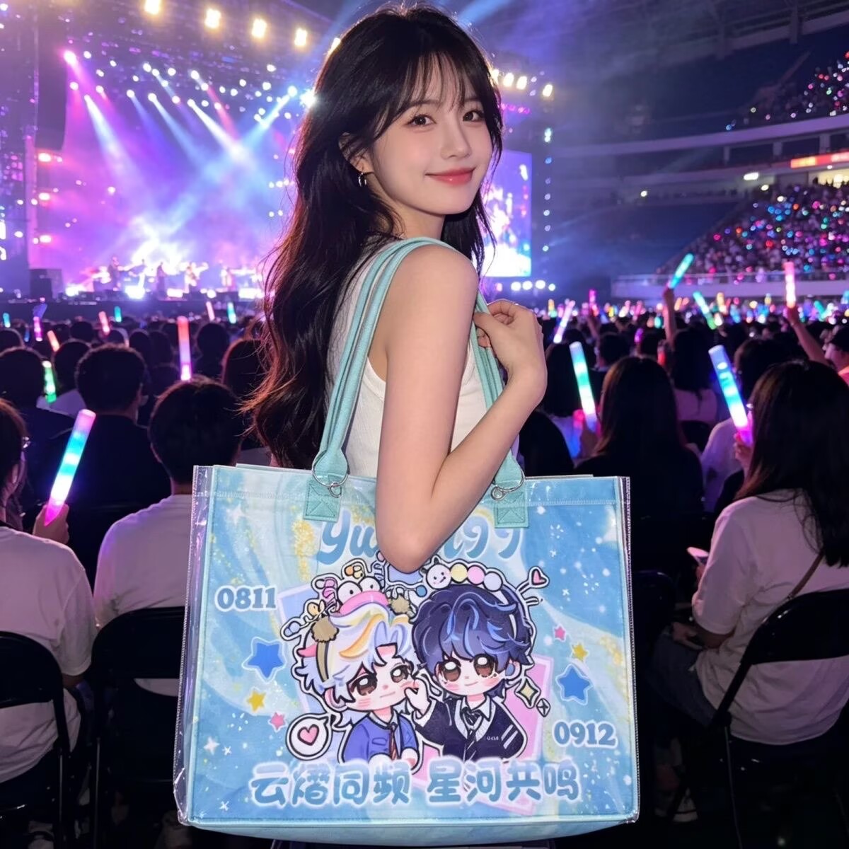 Borsa tote modificata Yunyi Xi - Anime Tote Bag recensione e prezzo